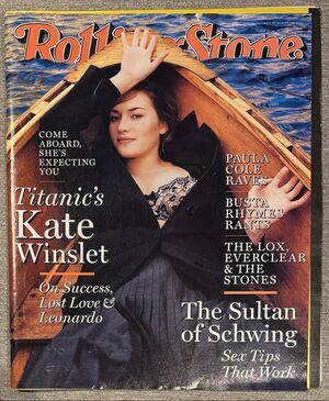 March 5, 1998, issue (No. 781) of Rolling Stone magazine featuring Kate Winslet